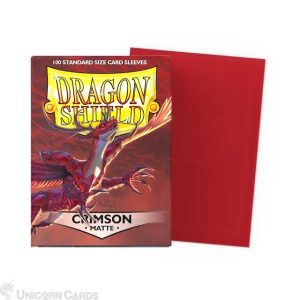 DRAGON SHIELD CRIMSON MATTE