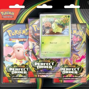 Perfect Order 3 Pack Blister [Chikorita] Perfect Order (EN)