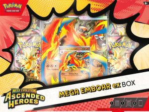 Pokémon: Ascended Heroes Mega Emboar ex Box (ES)
