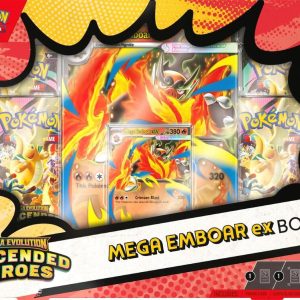 Pokémon: Ascended Heroes Mega Emboar ex Box (ES)