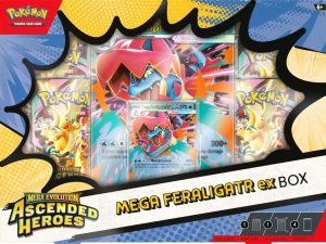 Pokémon: Ascended Heroes Mega Feraligatr ex Box (ES)